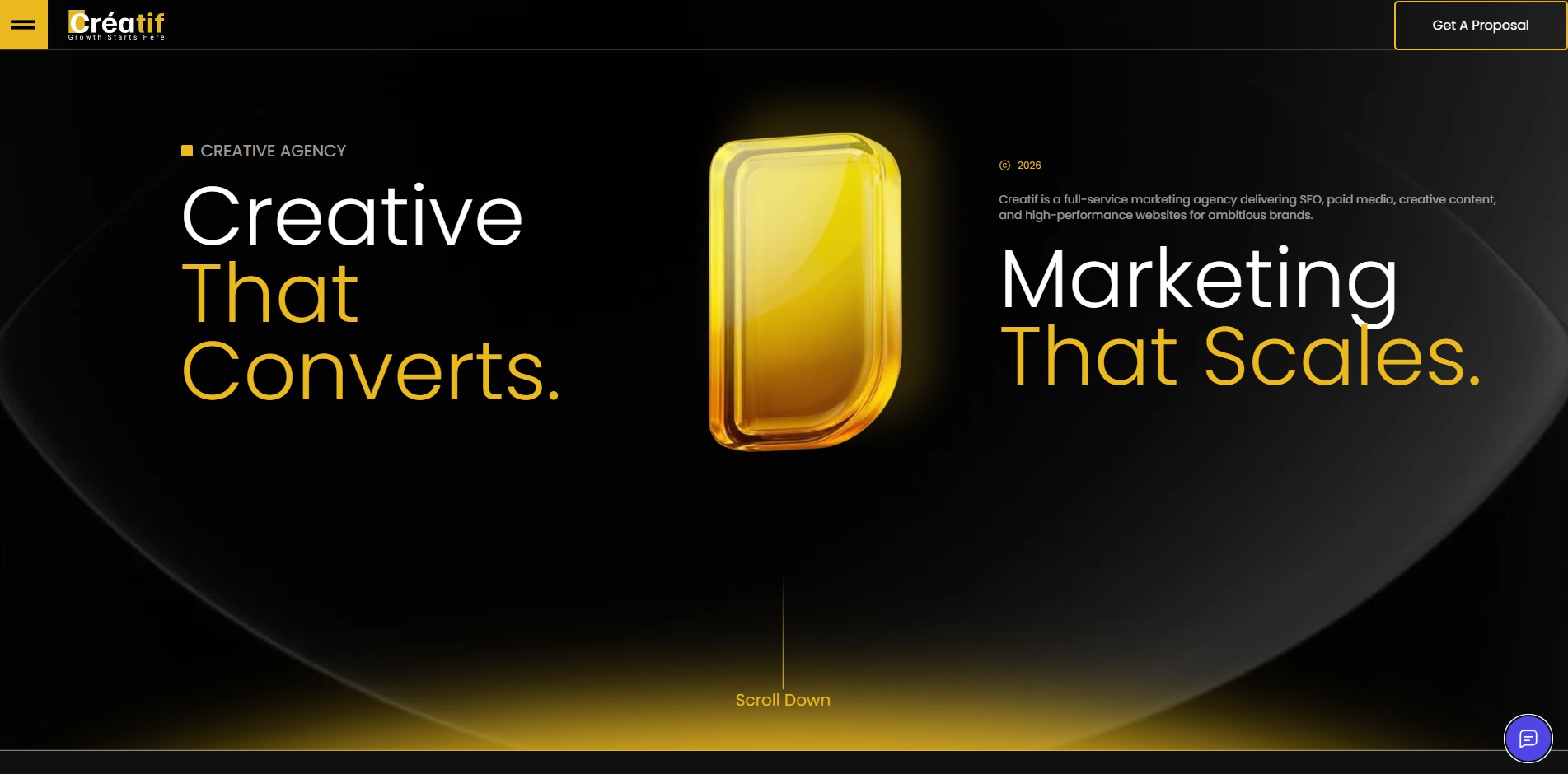 Creatif — Growth-Focused Marketing & Creative Agency Image 0