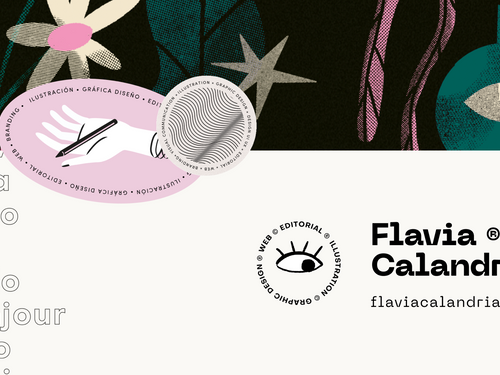 Visual Designer &amp; Illustrator - Flavia Calandria