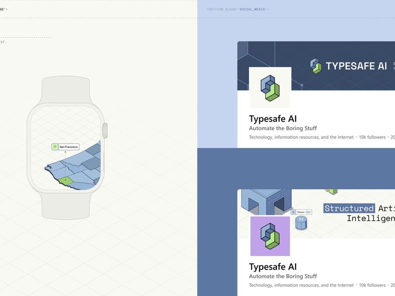 TypeSafe AI / UI /UX / Graphics