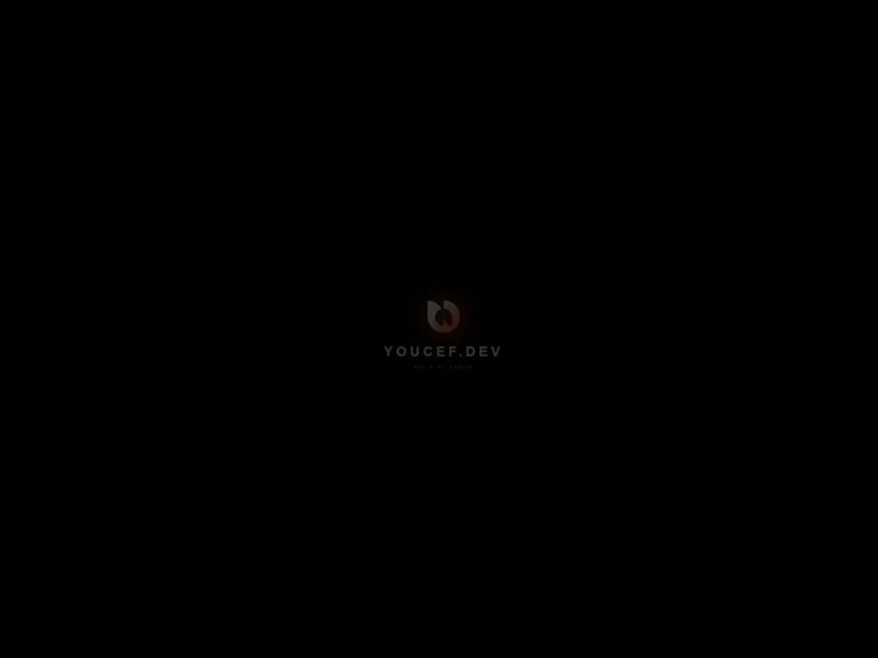 Youcef.dev – Cinematic Web Developer Portfolio