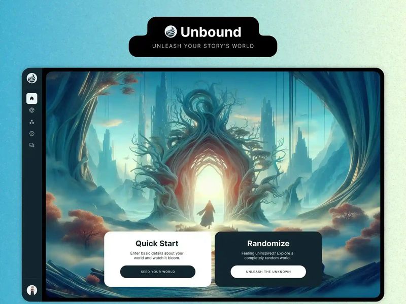 Unbound - AI App Design for Novelists/Writers