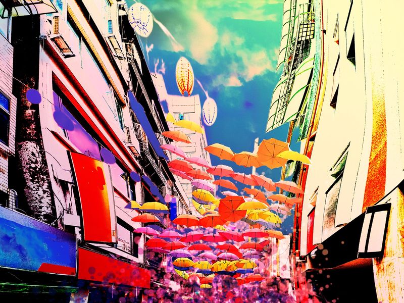 Sky City's Secret Downpour