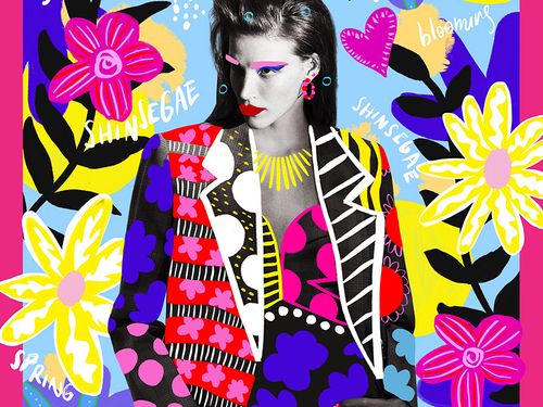 SHINSEGAE SPRING CAMPAIGN on Behance