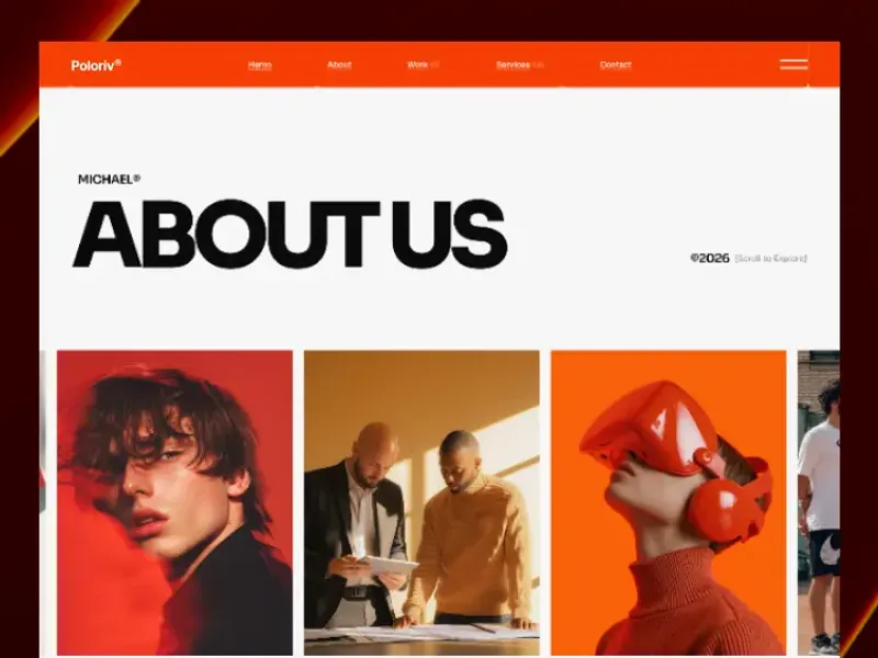 Poloriv by RedDevs - Portfolio, Agency design asset by webflow