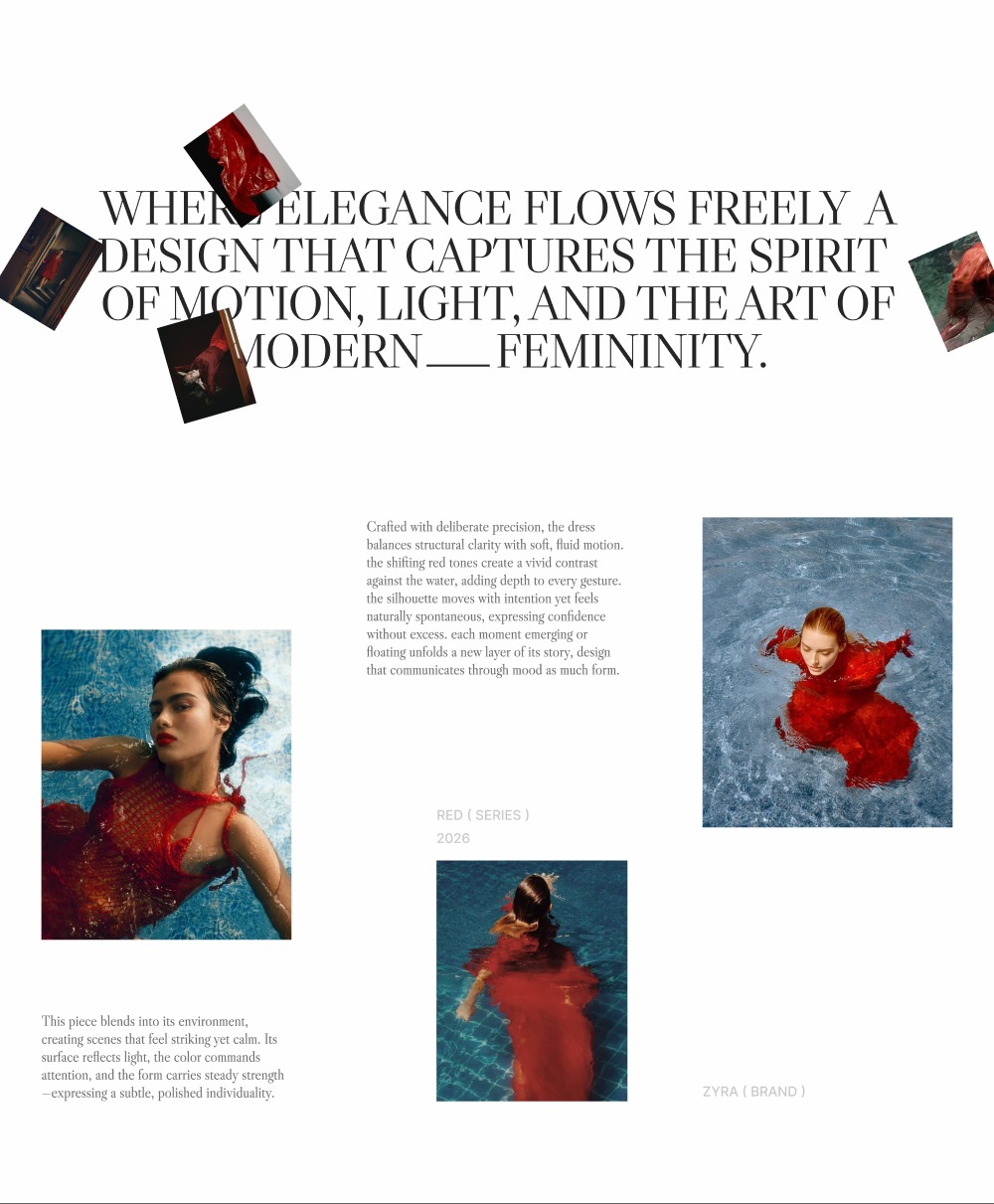 Red in Focus - Zyra Fashion Image 2