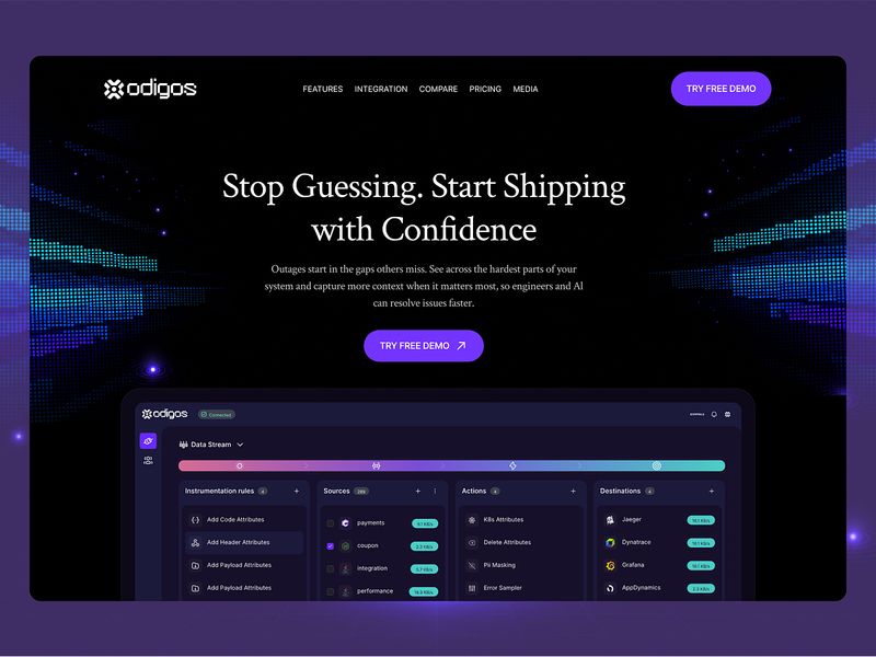 Odigos - Production Context Platform