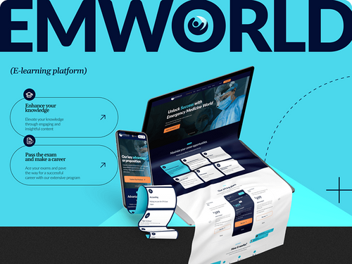 Medical E-learning Platform UX/UI Design