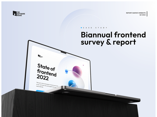 State of frontend 2022 on Behance