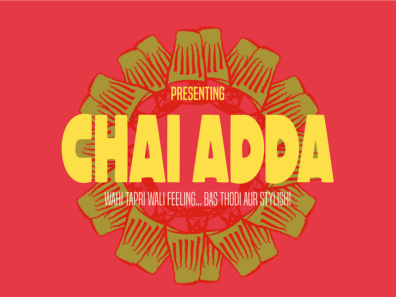 Chai Adda Branding