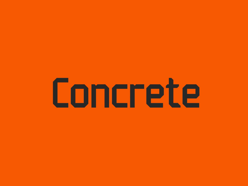 Concrete Branding on Behance
