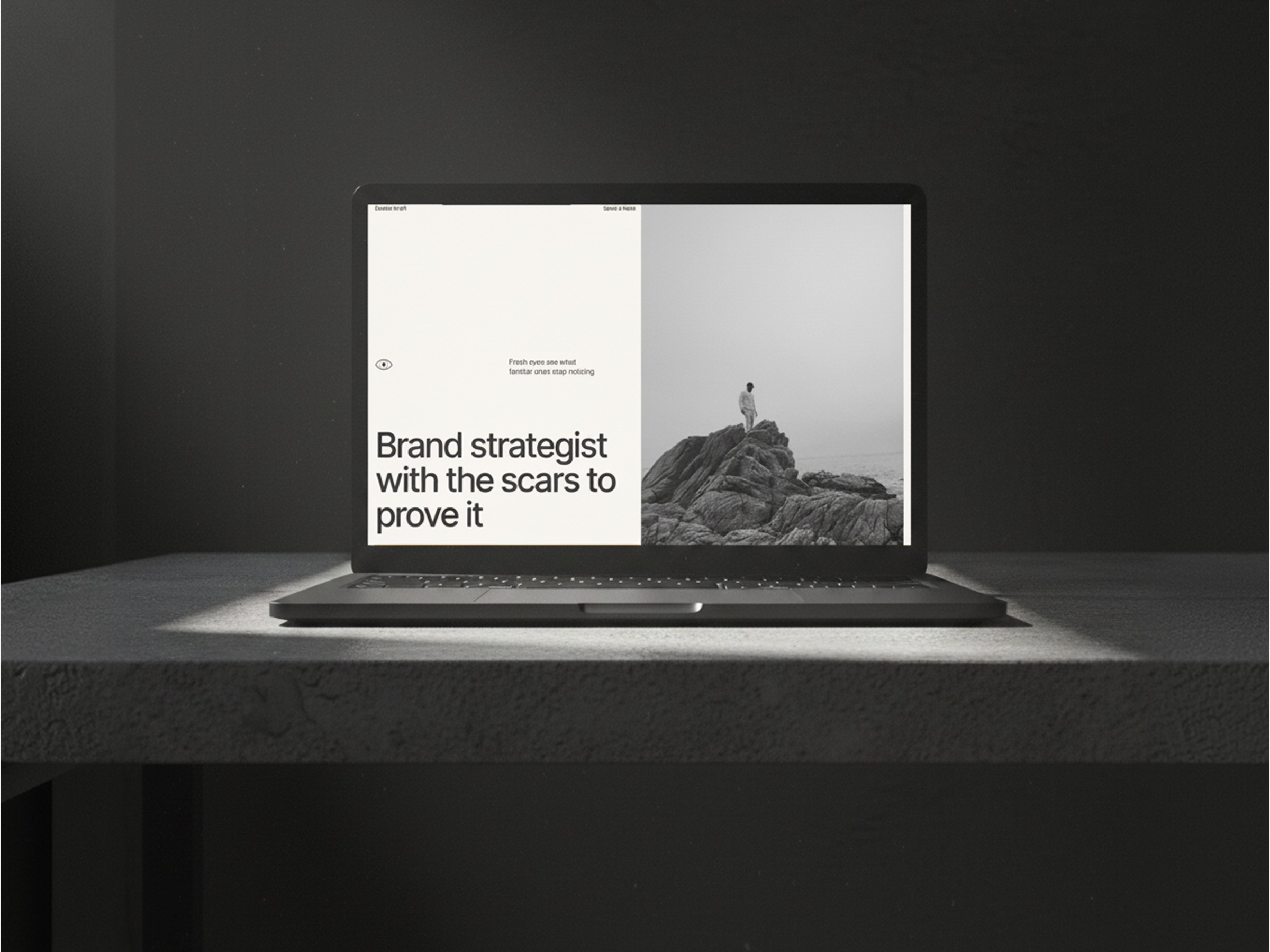 Portfolio Website for Dustin Kroft, Freelance Brand Strategist