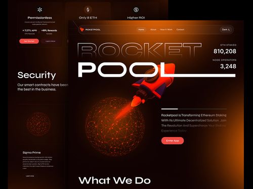 Decentralized Exchange (DEX) Website Redesign on Behance