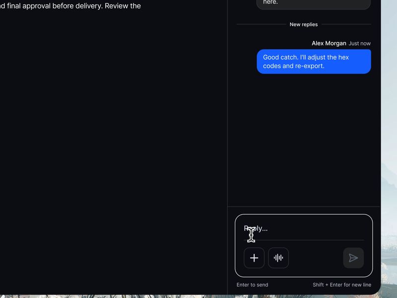 Comment Component - Consistent UI