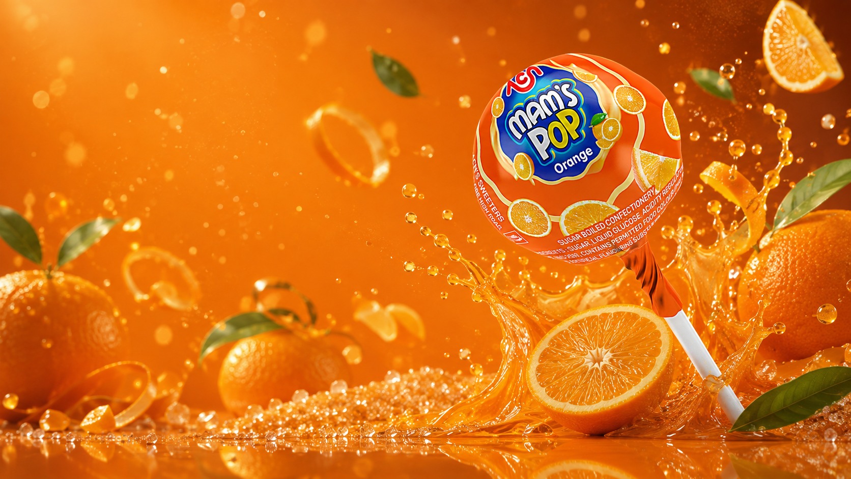 ACN MAM'S POP Multi-Flavour Lollipop Packaging Design Image 4
