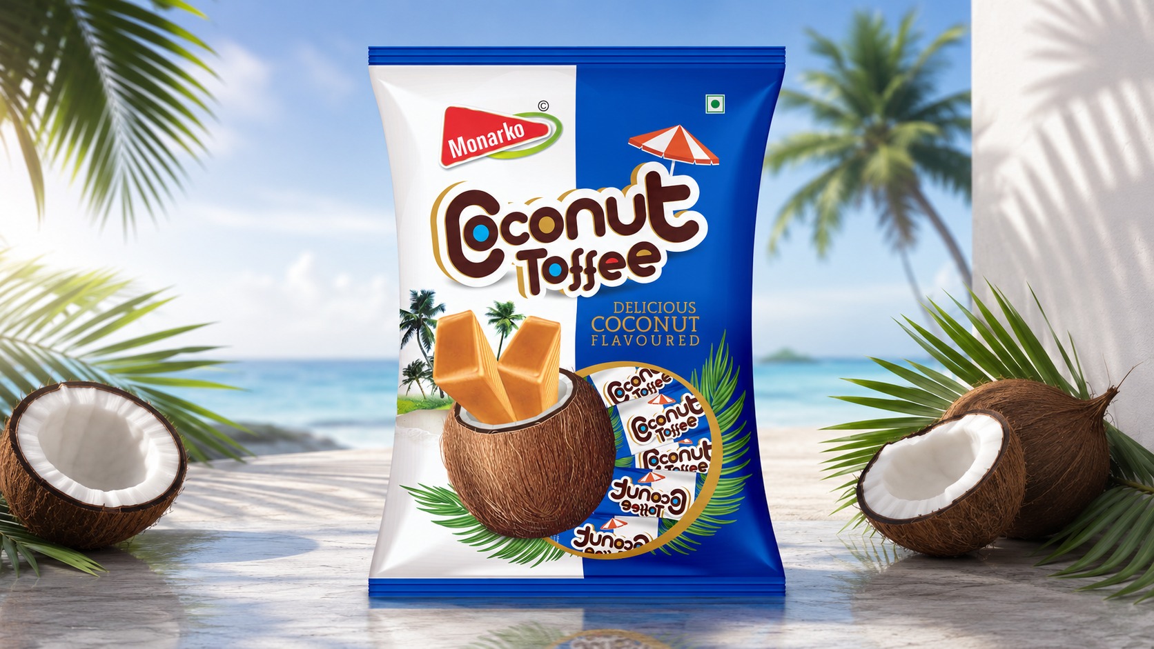 Monarko Confectionery Packaging: Bold Colors and Playful Brand Identity Image 5