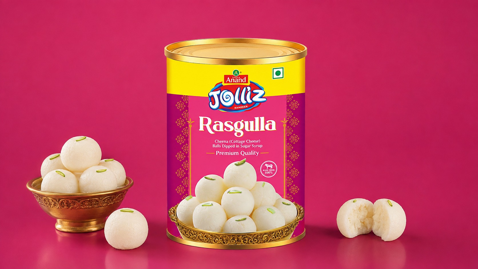 Jolliz Premium Sweets Packaging Design Image 1