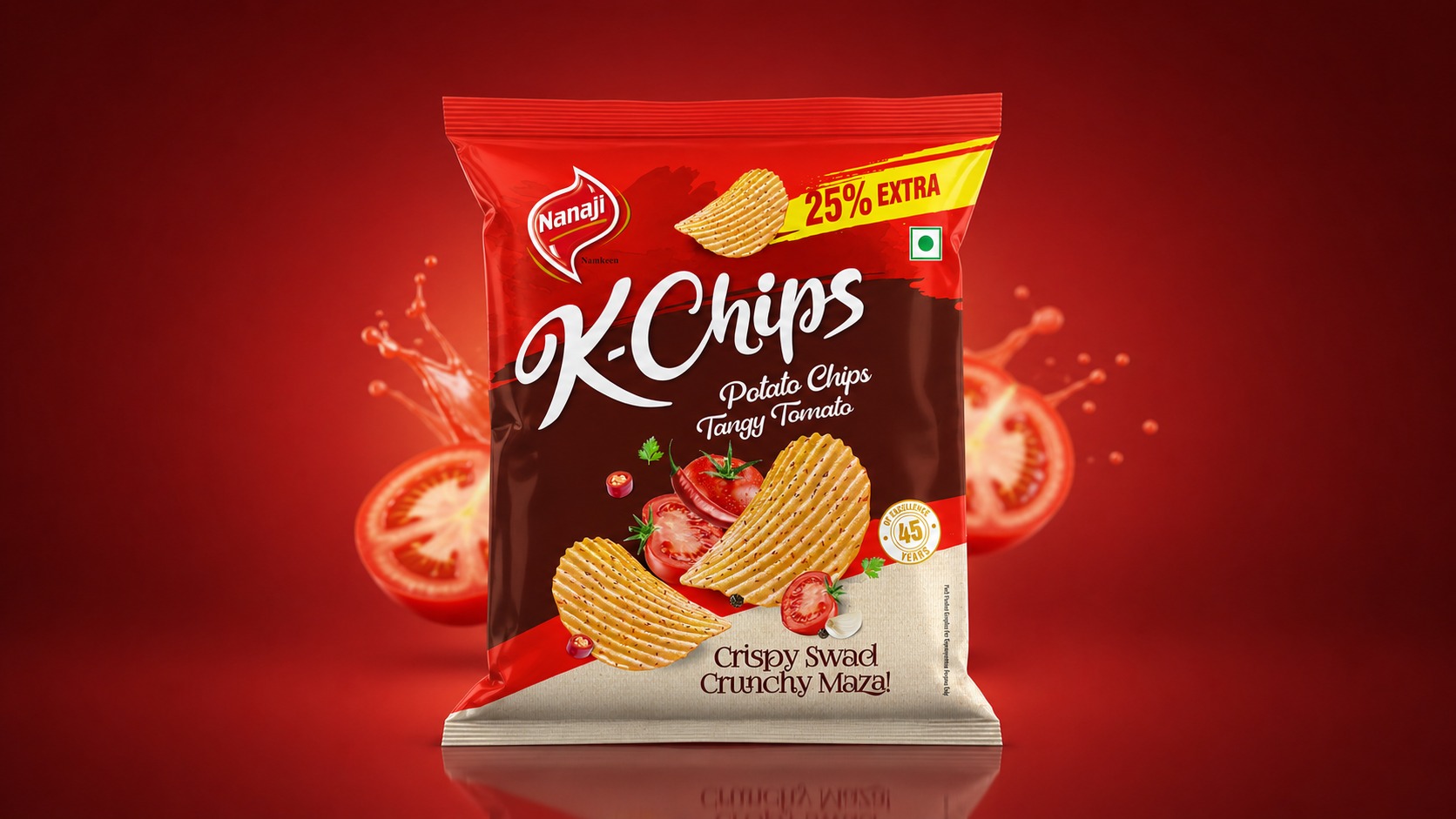 NANA JI K-Chips – Creative Potato Chips Packaging Design Image 0
