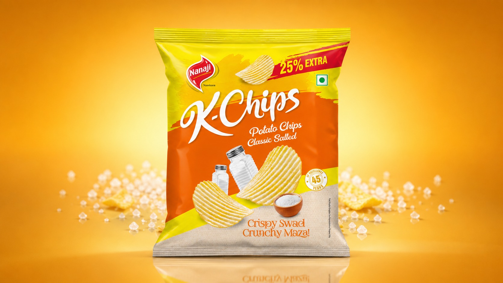 NANA JI K-Chips – Creative Potato Chips Packaging Design Image 3