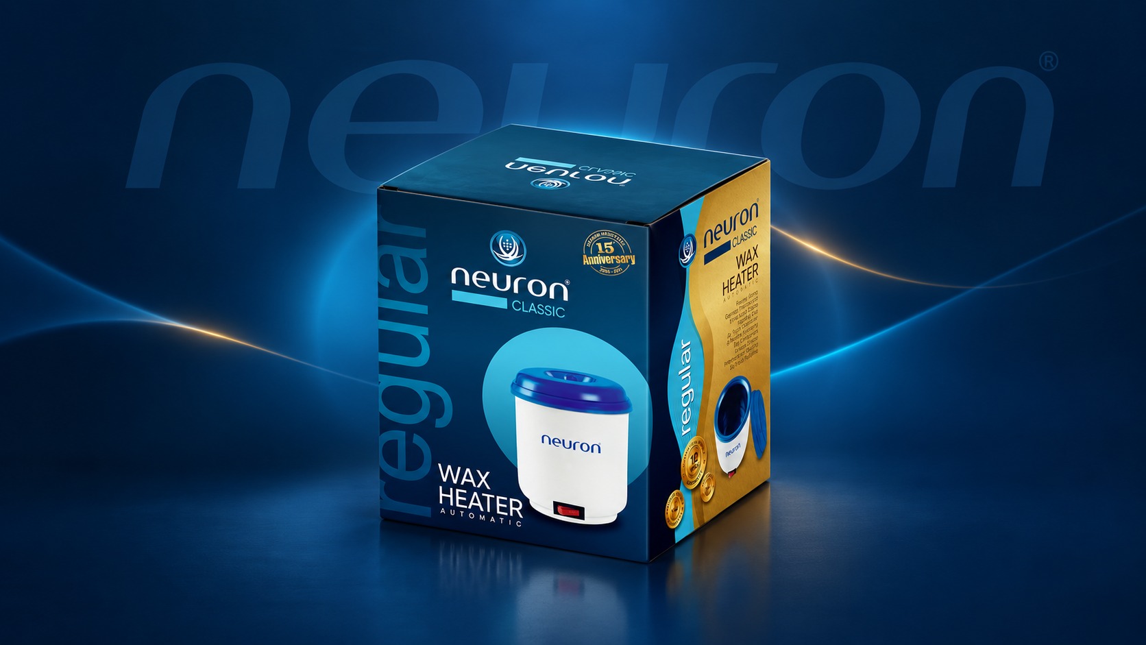 Neuron Wax Heater Professional Packaging Design Collection Image 2