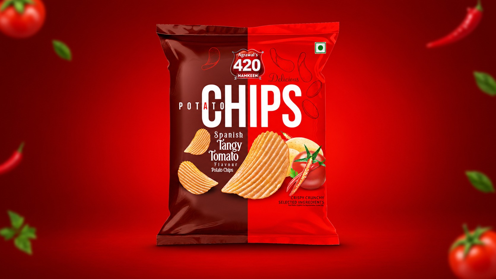Agrawal’s 420 Potato Chips Premium Packaging Design Collection Image 3