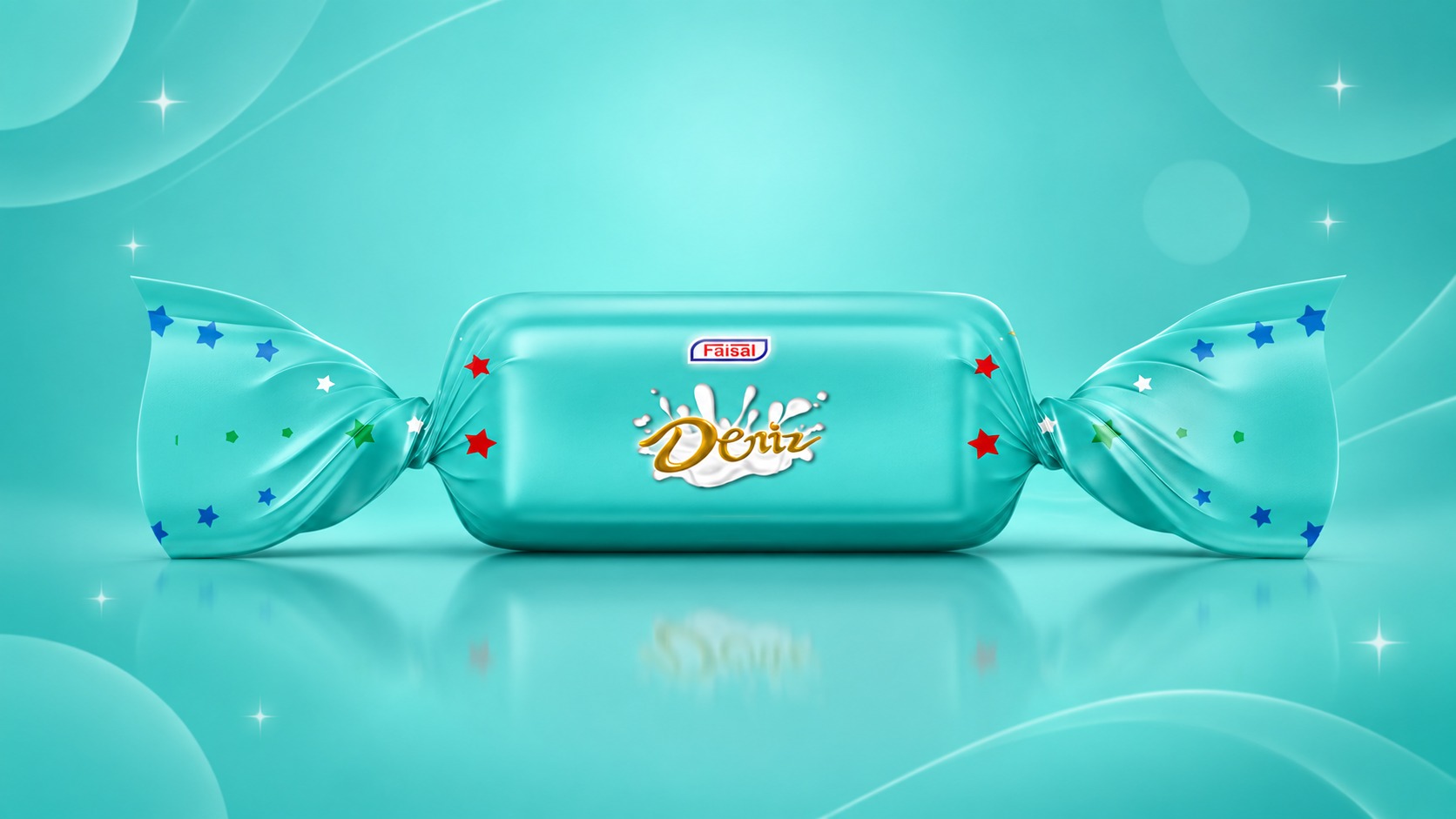 Faisal Deriz Candy Packaging – Vibrant FMCG Design Image 0