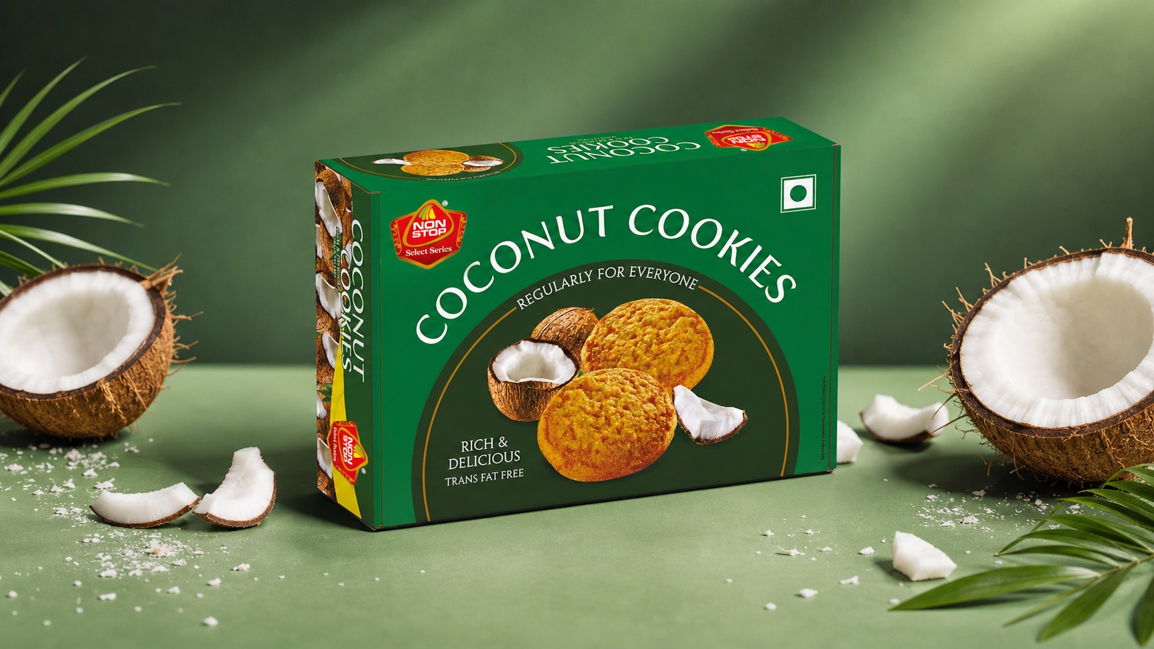 Kishlay Non Stop Cookies Packaging Design Image 0