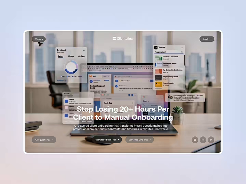 AI Client Onboarding Platform by Mirhayot for Eloqwnt