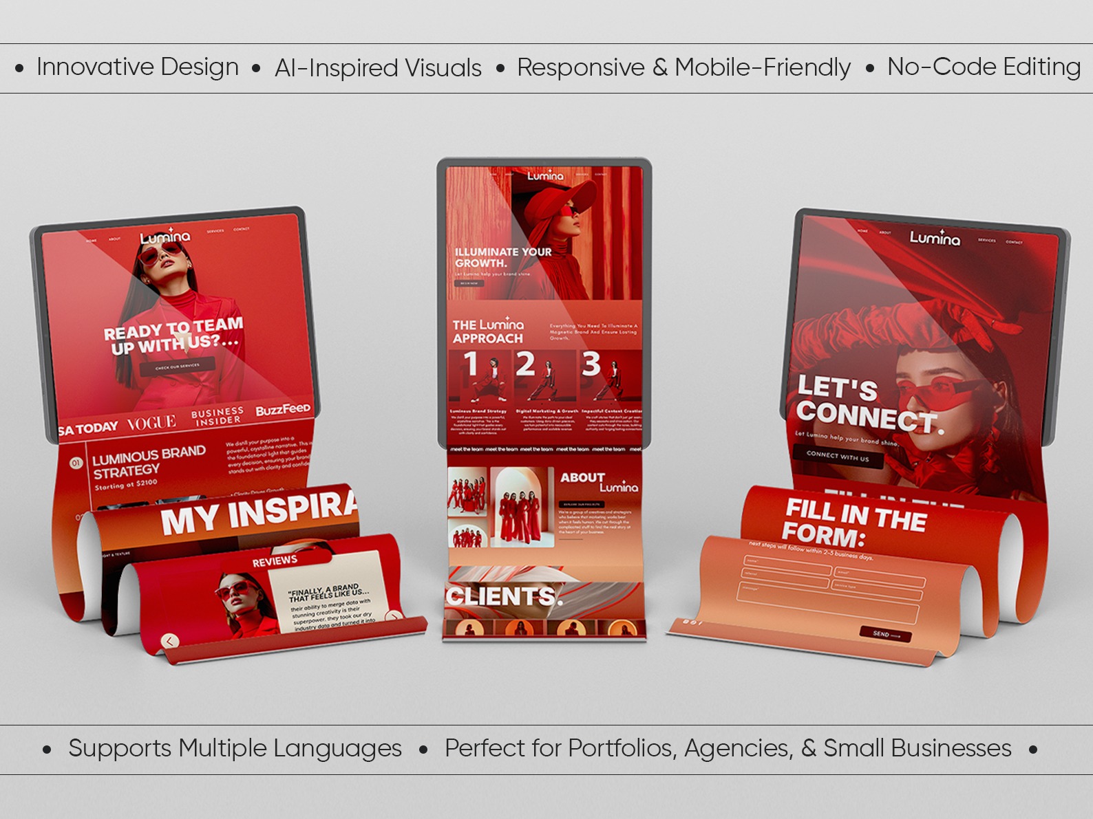 Showit Website Template for Digital Agents by DaniaRM Image 4