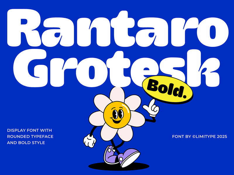 Rantaro Grotesk - Bold Font