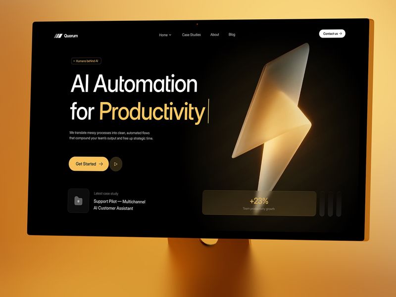Quorum by Nick Stepuk - Uncategorized design asset by framer