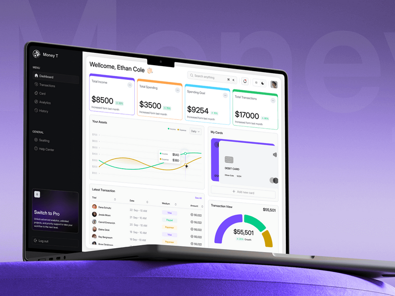 Finance Dashboard Personal Finance & Expense Management