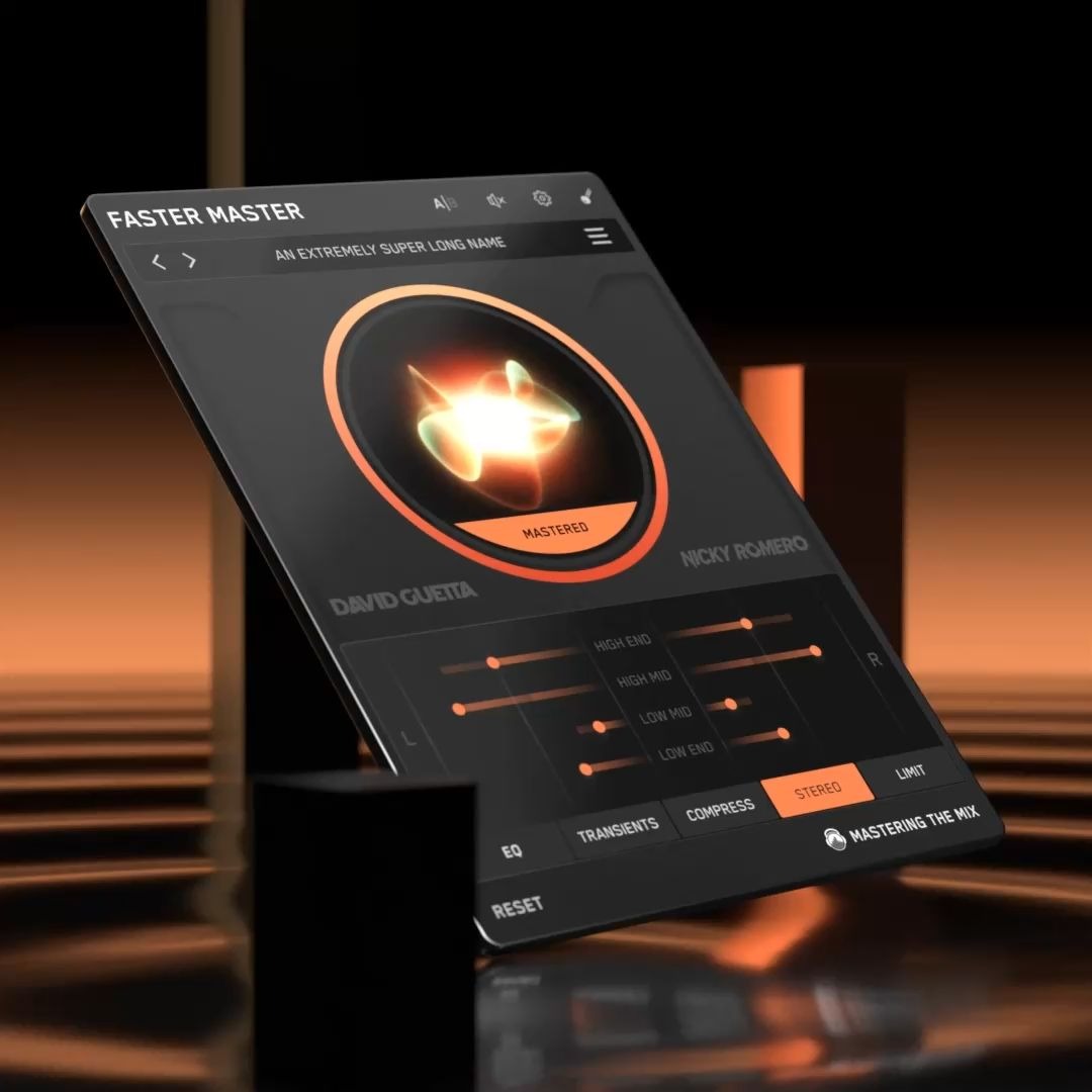 Faster Master - Nominated Mixing Plugin of 2025 by Alex Pro on Muzli
