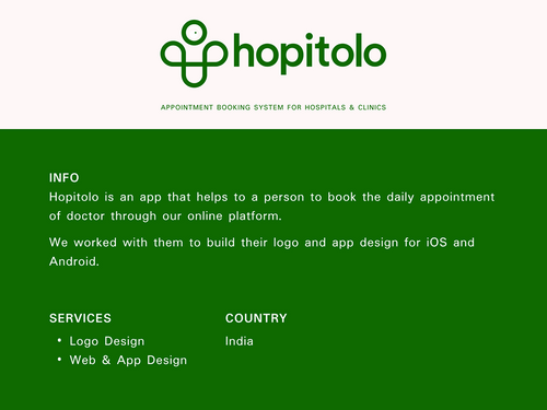 Hopitolo- Appointment Booking for Patients