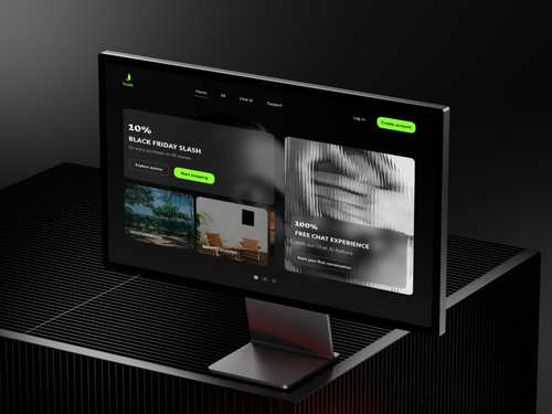 Truth VR - Landing page design & development
