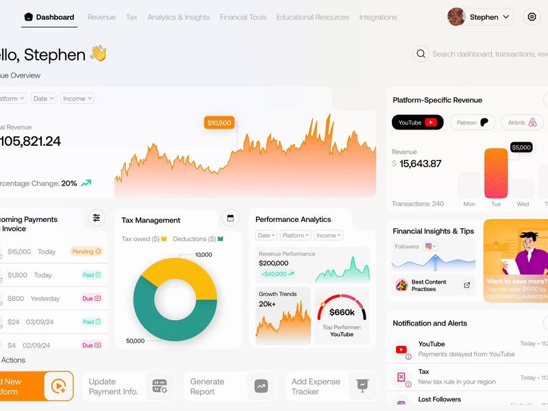 UI Design Reel