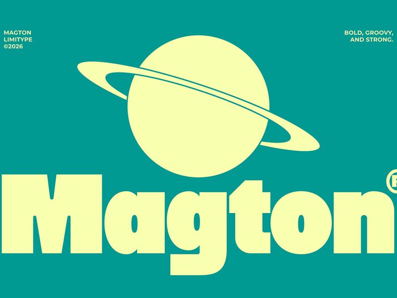 Magton - Bold Display Font
