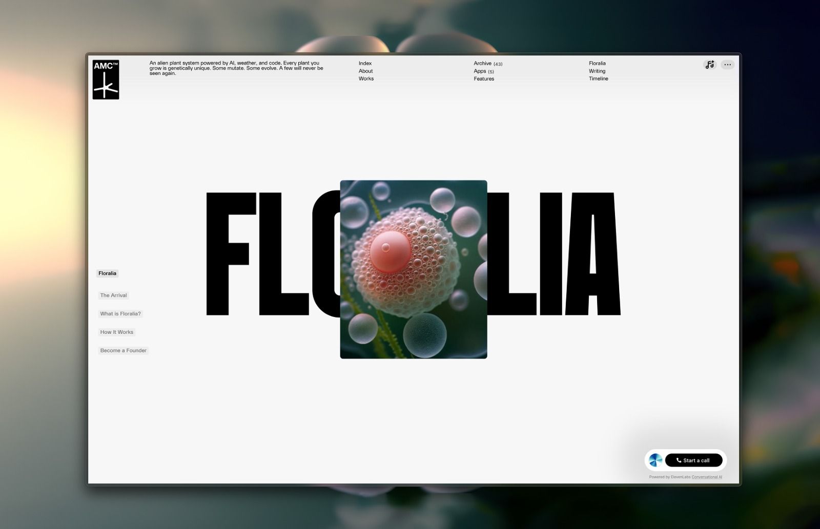 Floralia — BioSystem v01