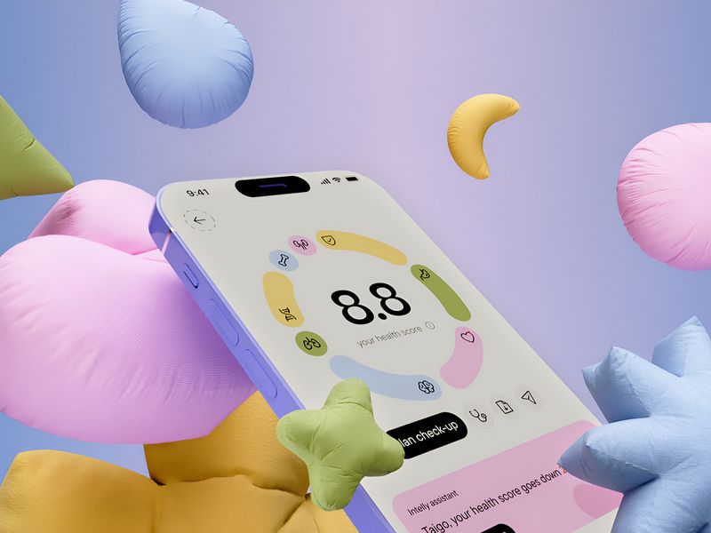 Intelly — HealthCare Mobile App Design