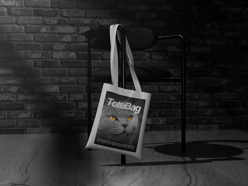 Totebag Mockup - 100% Free