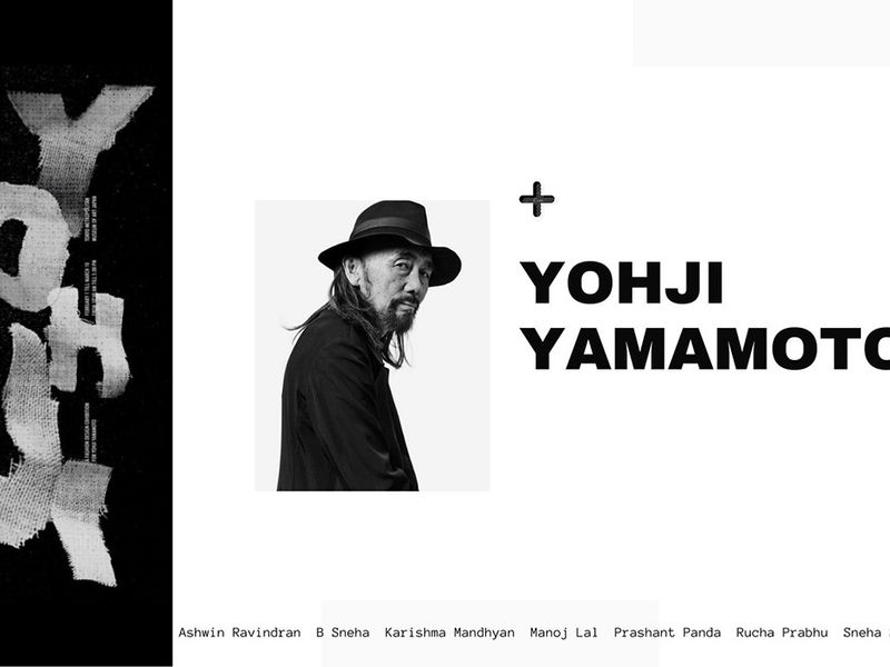 Styling I Yohji Yamamoto