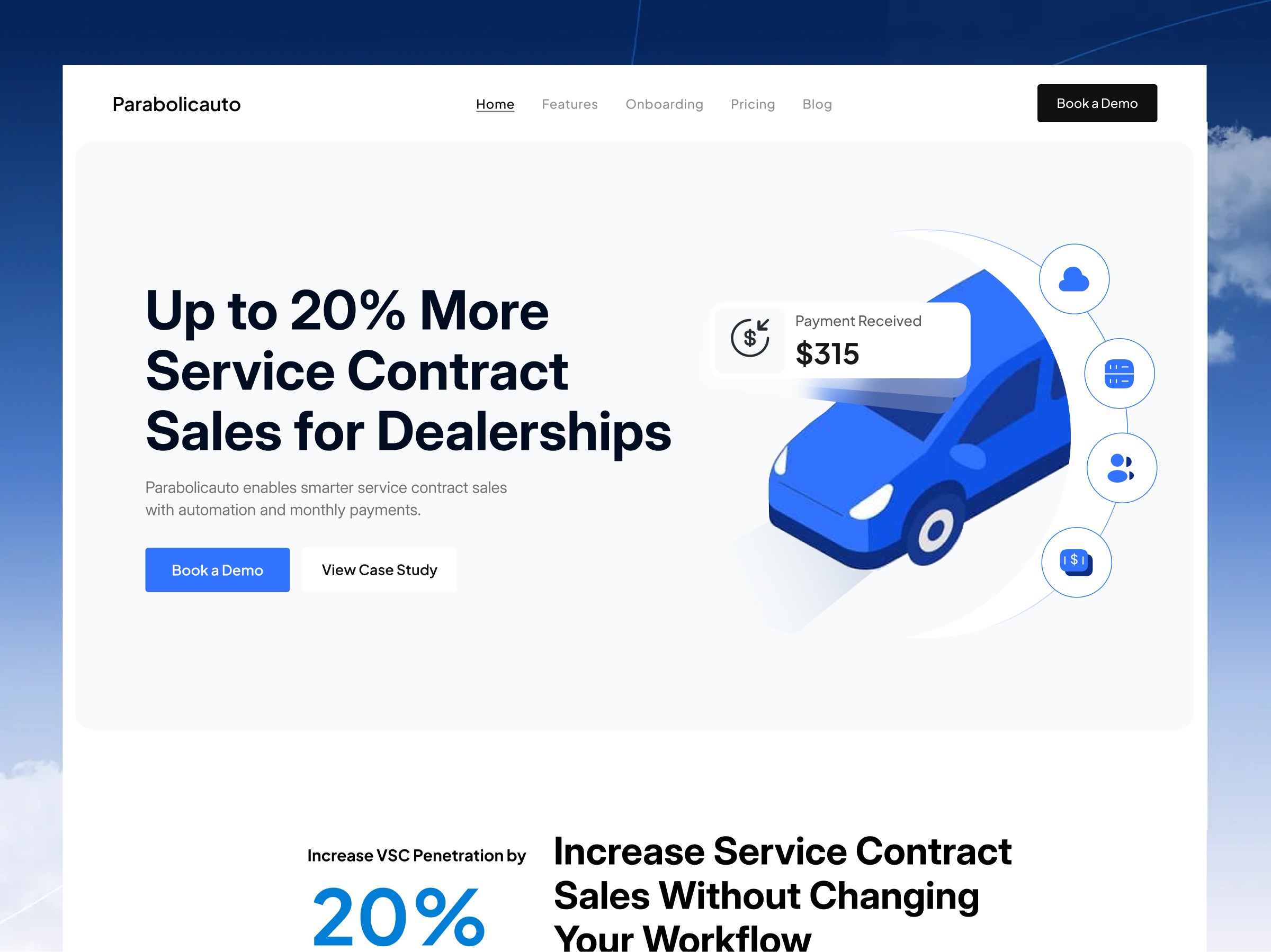 ParabolicaAuto Dealer & Customer System (SaaS) Image 0