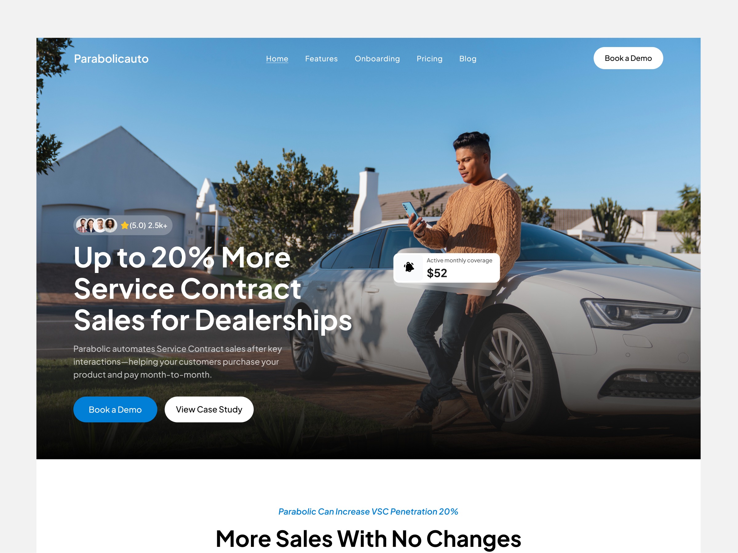 ParabolicaAuto Dealer & Customer System (SaaS) Image 1