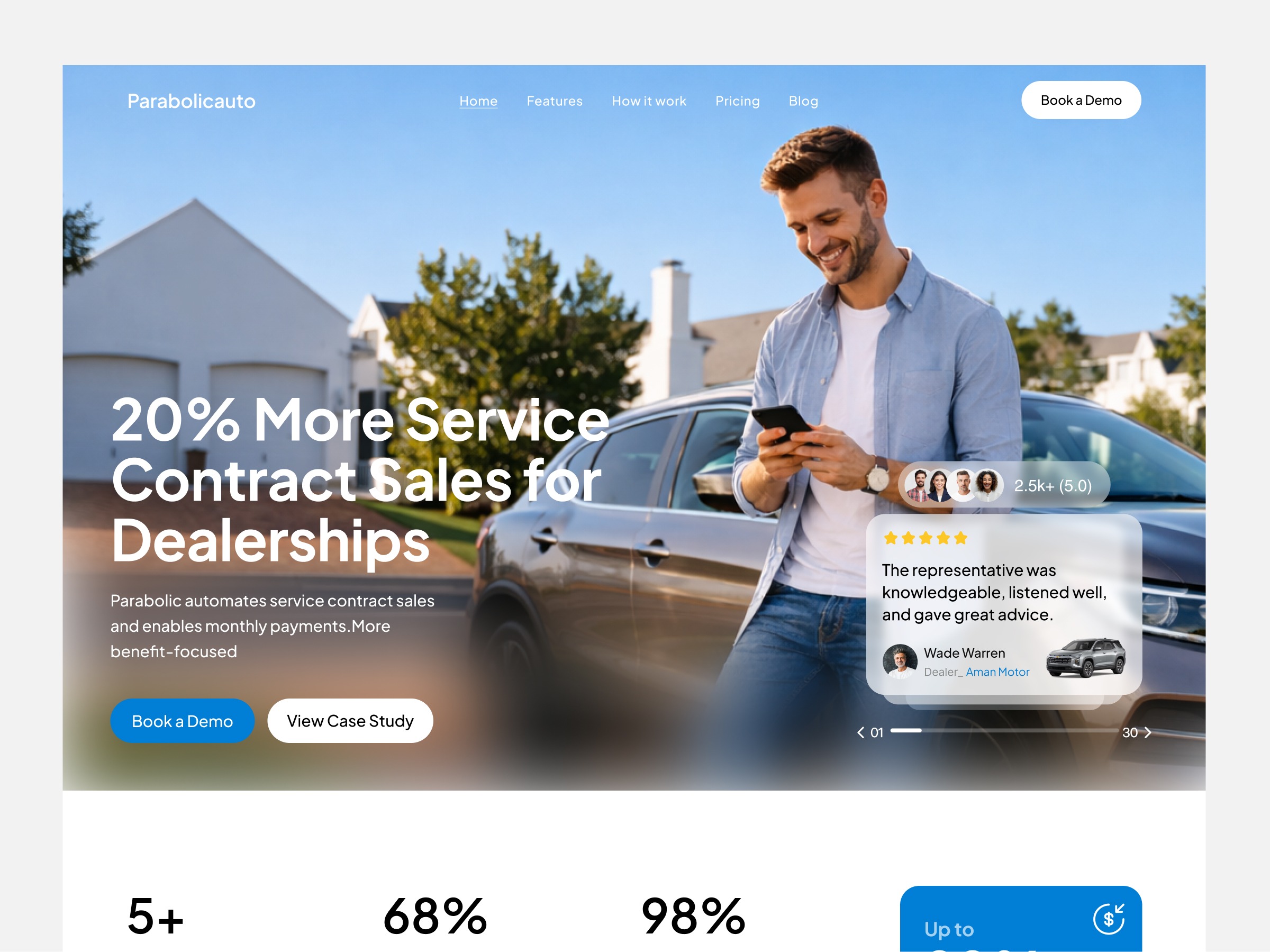ParabolicaAuto Dealer & Customer System (SaaS) Image 2