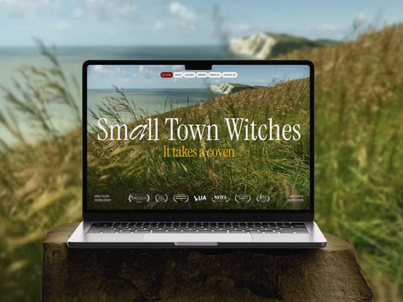 Small Town Witches, home page