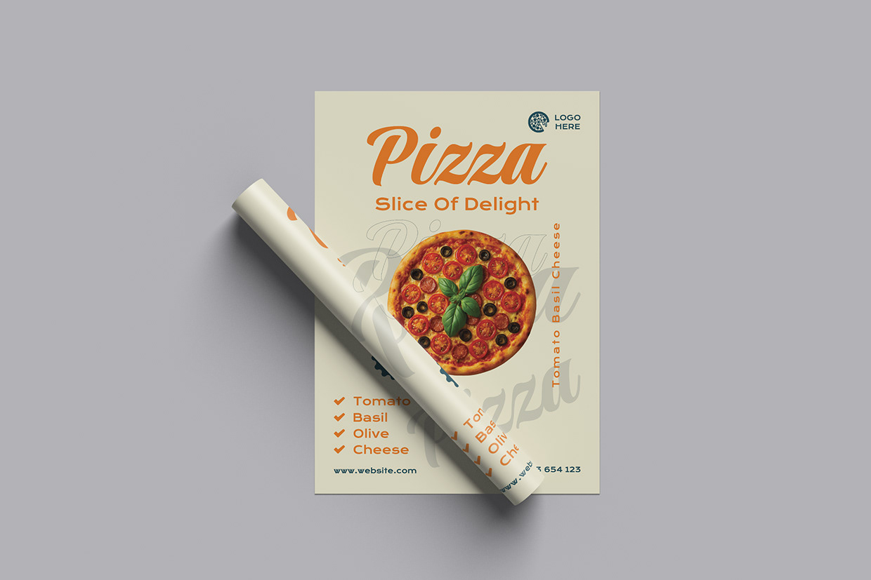Pizza Food Flyer Design