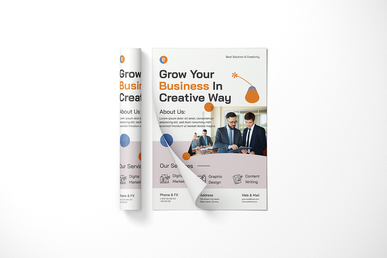 Creative Corporate Business Flyer Design