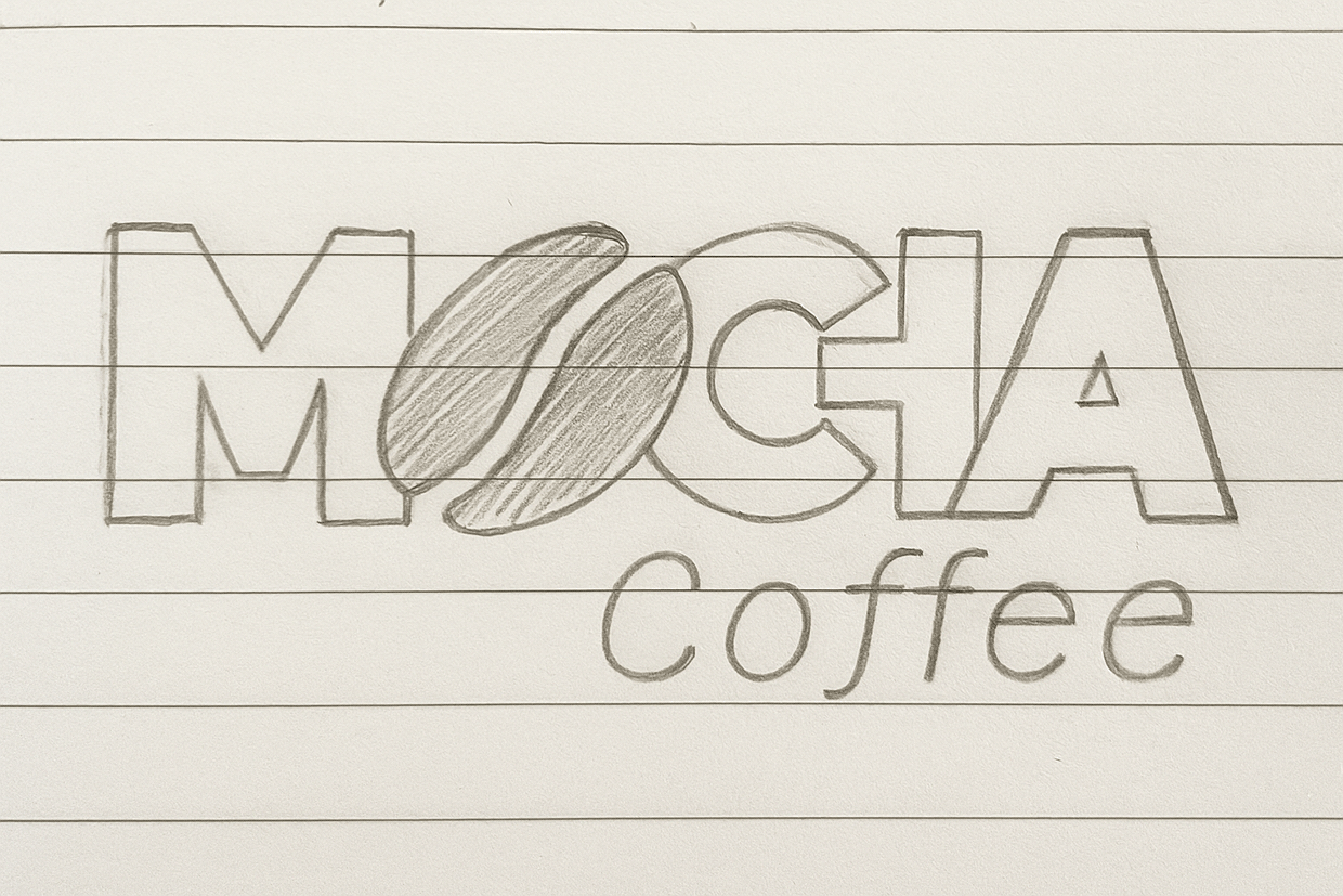 Minimalist Coffee Brand Identity – Mocha Coffee Image 1