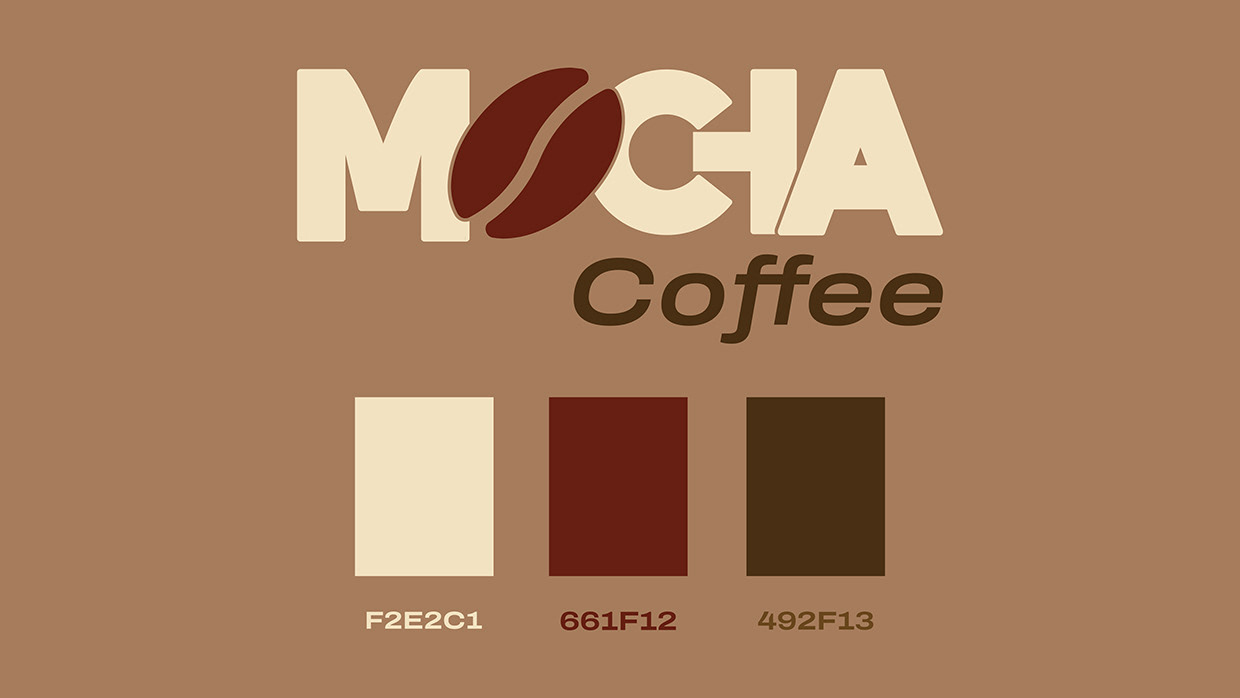 Minimalist Coffee Brand Identity – Mocha Coffee Image 2