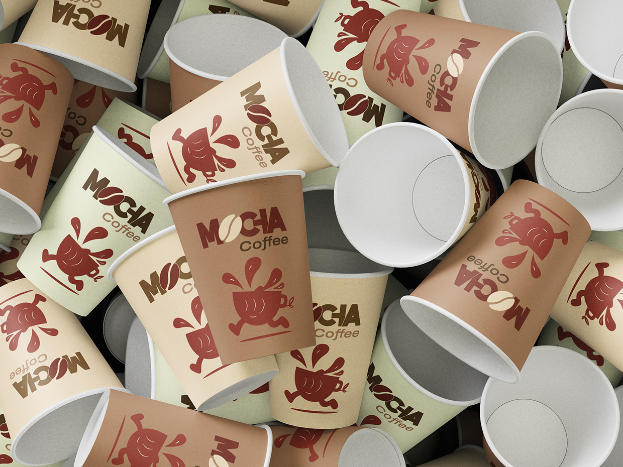 Minimalist Coffee Brand Identity – Mocha Coffee Image 5