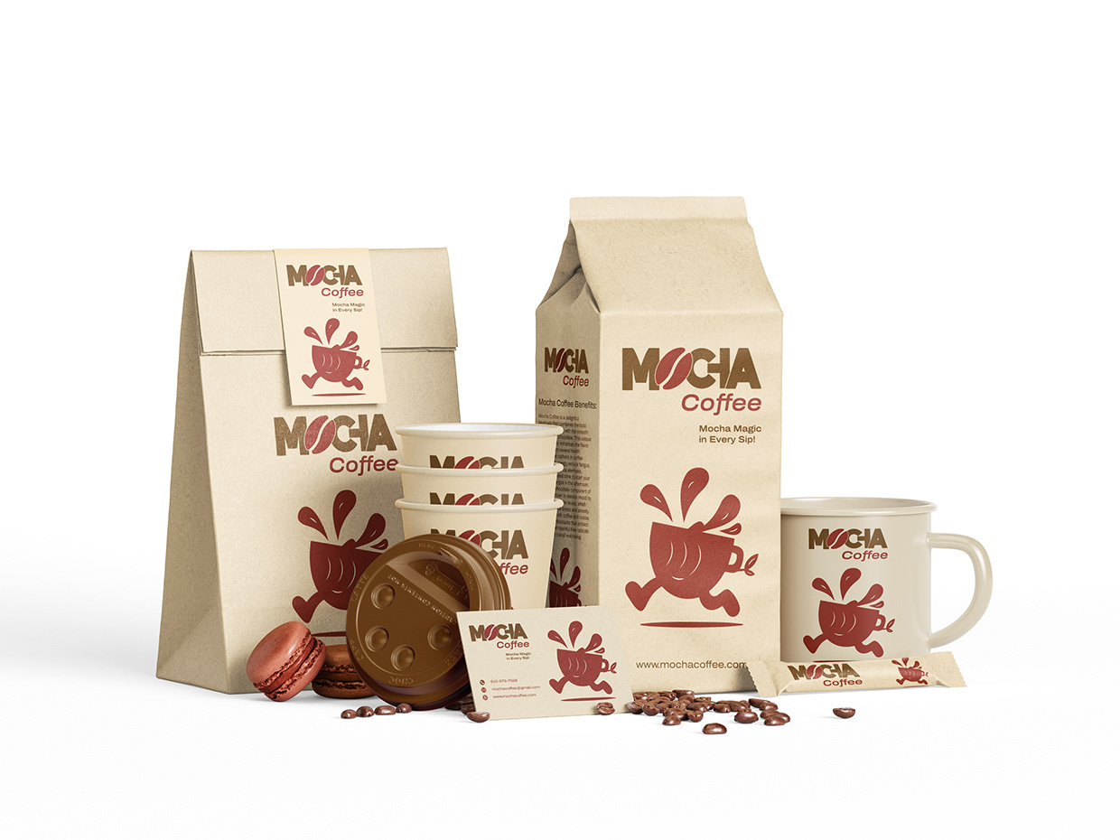 Minimalist Coffee Brand Identity – Mocha Coffee Image 9